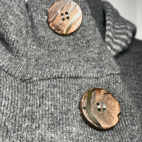 prAna - Grey Breathe Kari Zip Front Hooded Jacket Coat - Picture 9 of 13